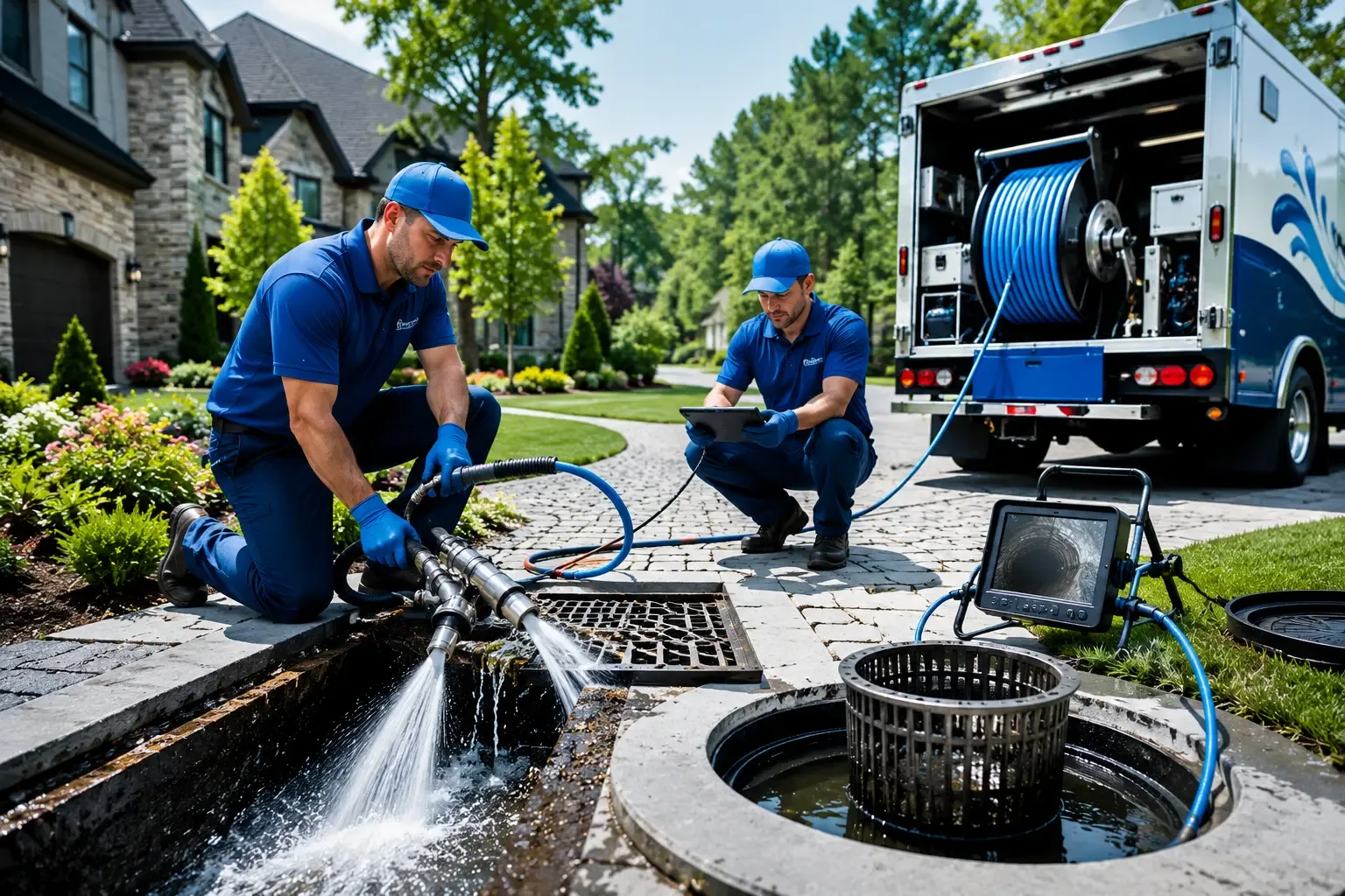 Local outdoor drain cleaning professionals in Altamont, KS